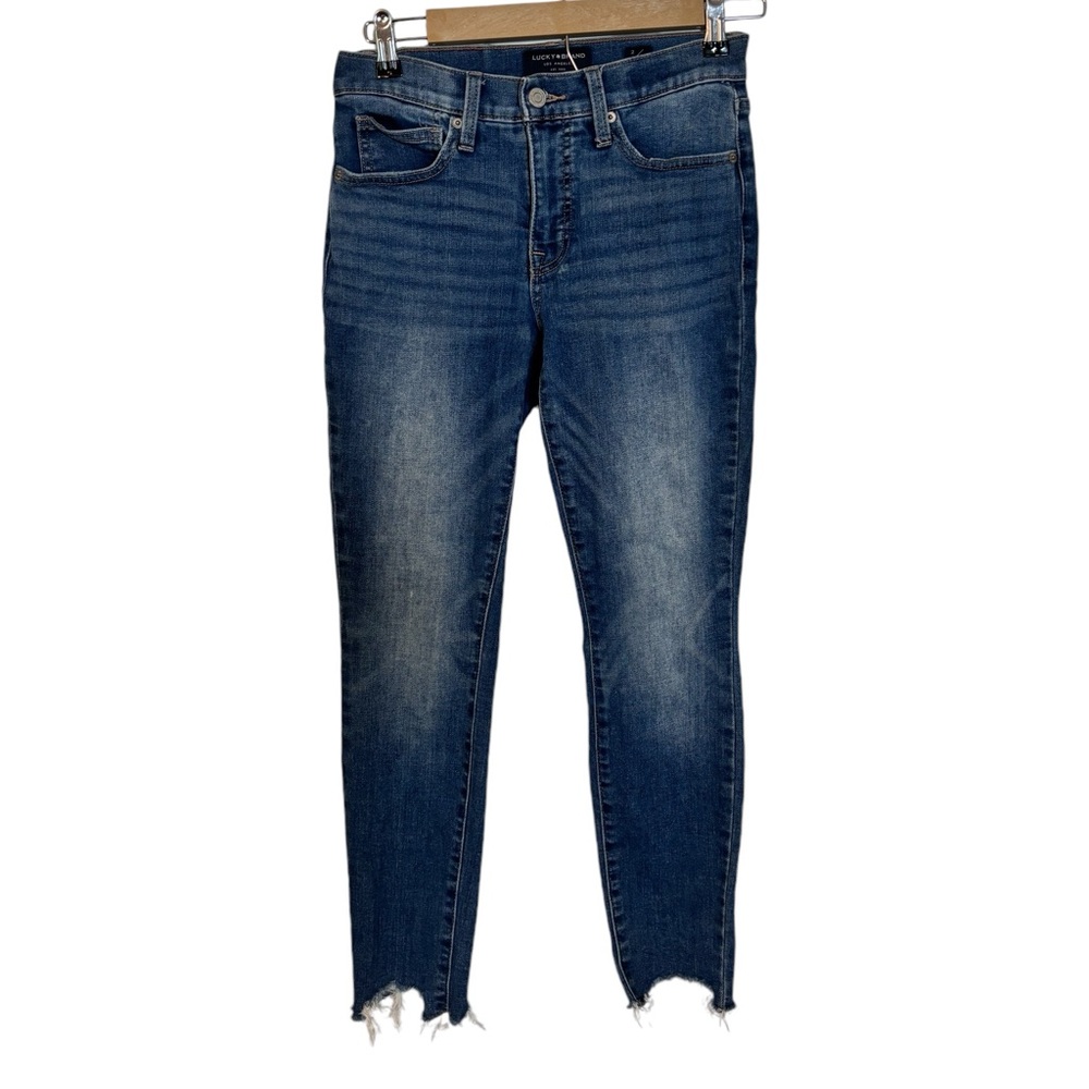 Lucky Brand Mid Rise Ankle Ava Skinny Jeans